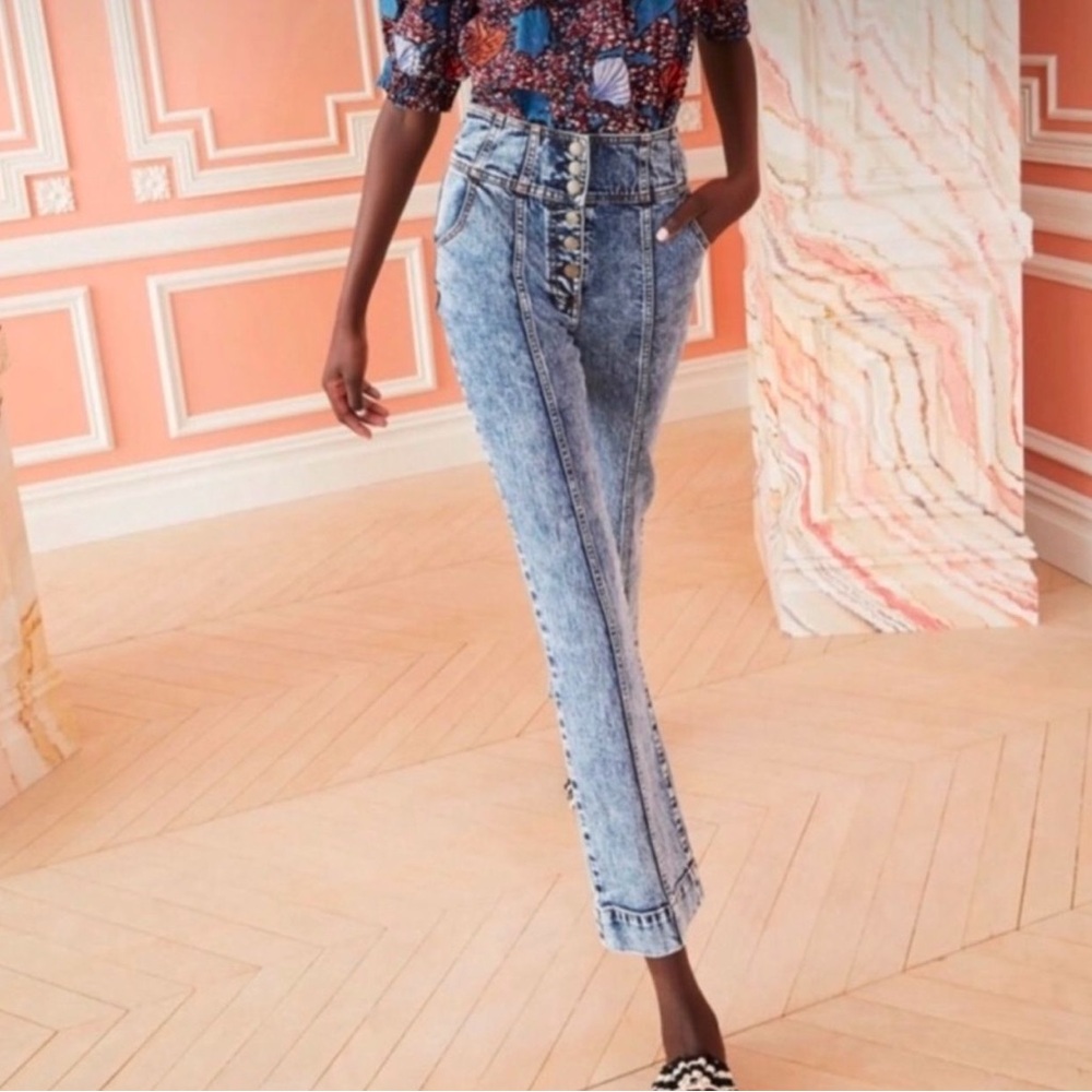 Ulla Johnson Ellis Jean Acid Wash Size 4